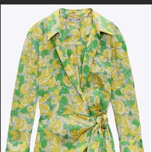 PRINTED DRESS WITH HEADBAND